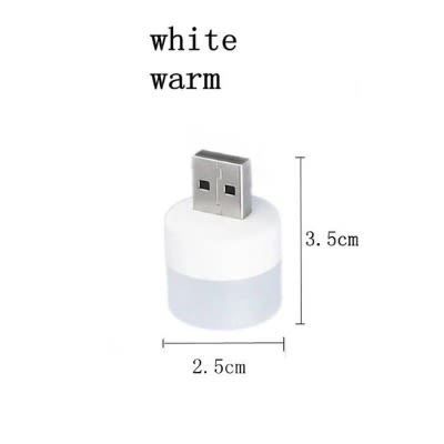 Portable Mini Usb Led Light  - White