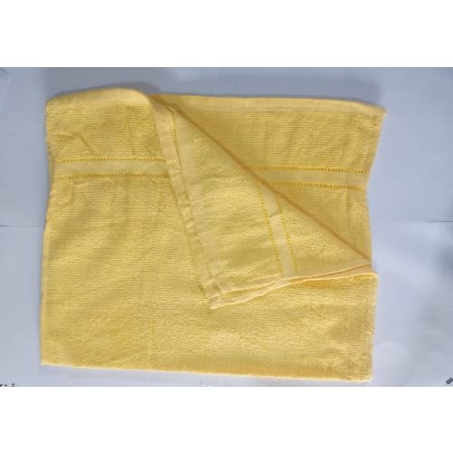 100% Cotton Travel Towel - 16" X 27" - Yellow