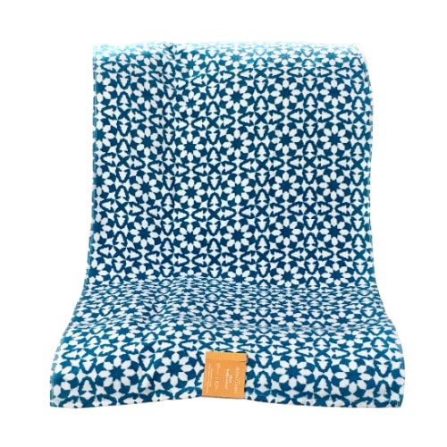 Distant Lands Printed Tile Bath Towel - 30in X 54in (76.2cm X 137.1cm)