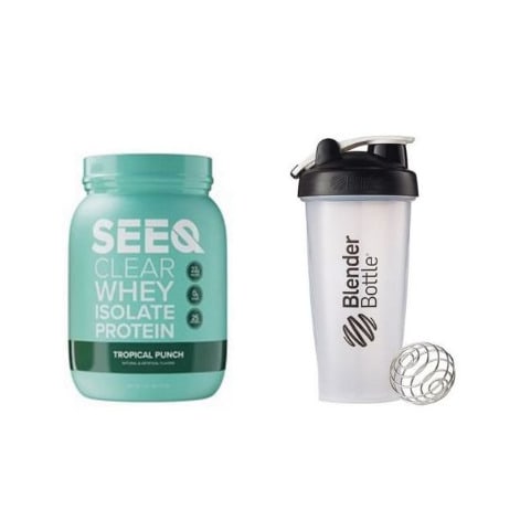 Seeq Ultra Whey Protein Isolate Powder 700g 1.54lb + Shaker
