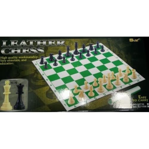 Leather Tournament Chess Game
