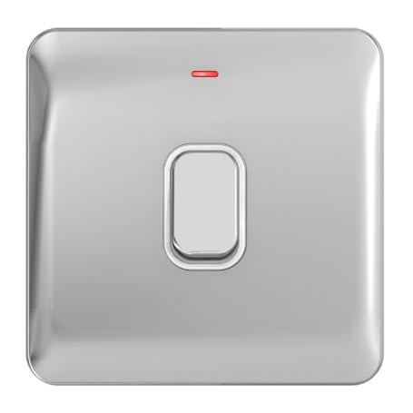 Schneider Lisse - Control Switch - 1 Gang - 2a, Pn: Ggbl2011wpc