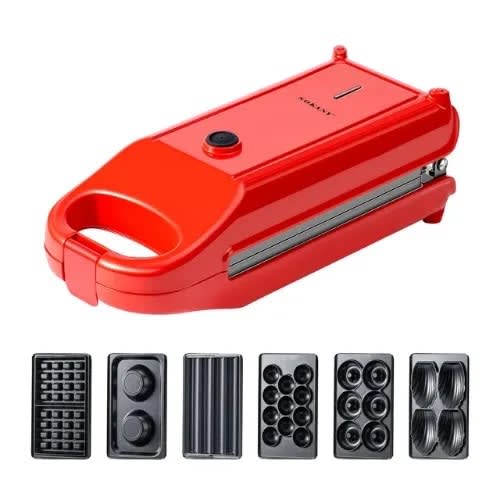 Sokany Multipurpose 6 In 1 Sandwich Maker Set - Sk-bbq-836 - 700W