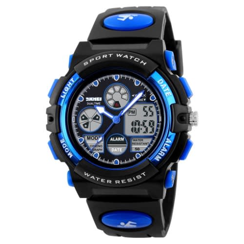 Sports Watch For Kids & Adults - Blue & Black