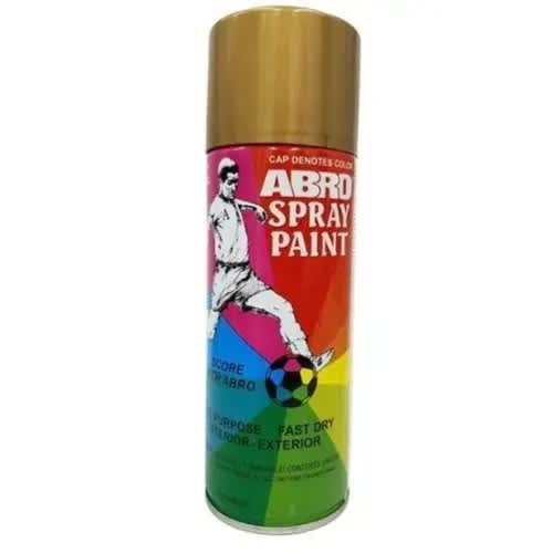 Abro All- Purpose Abro Spray Paint - Gold -400ml