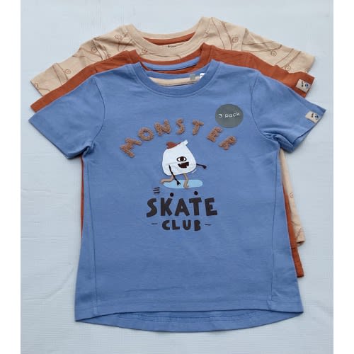 Skate Club Baby Boy T-Shirts -3packs