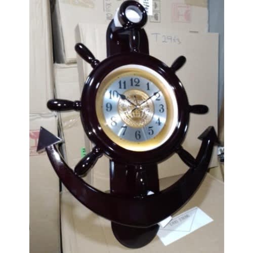 64cm X 38 cm Anchor Wall Clock