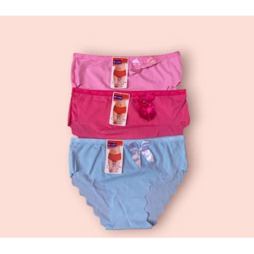 3pieces Ladies Panties