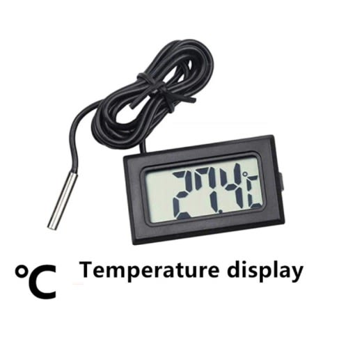 Digital Temperature Display Thermometer With 3 Meter Sensor