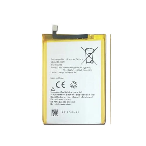 Replacement Battery For Itel P32 Bl-38ai
