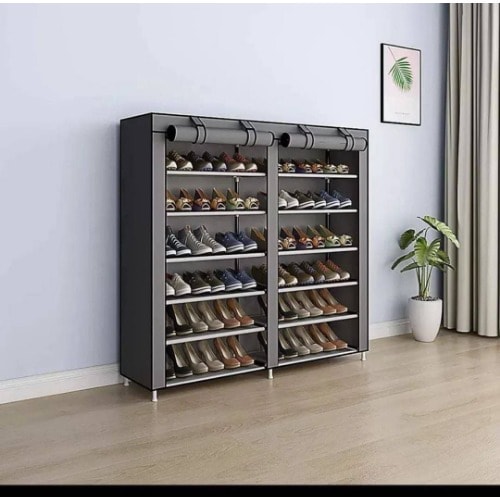 6 Tier Shoe Rack With Non-woven Fabric Cover