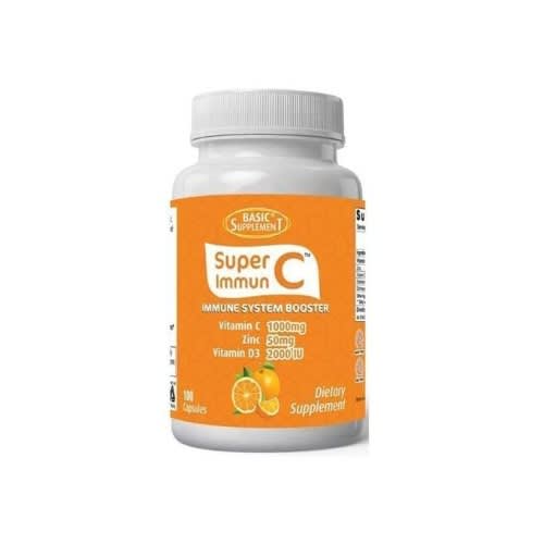 Super Immun C + Zinc + Vitamin D3 - 100capsules