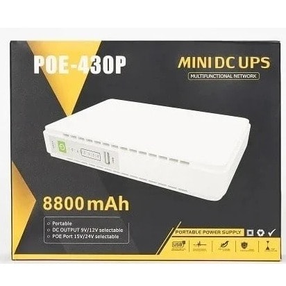 Mini Dc Ups For Routers - Poe-430p