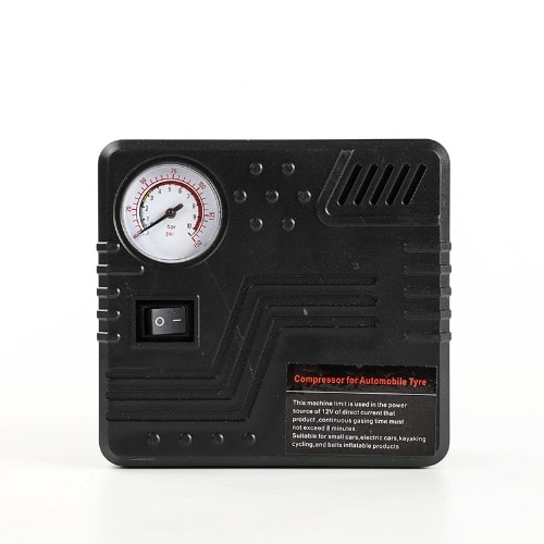 Mini Car Electric Air Pump Tyre Inflator - 12v