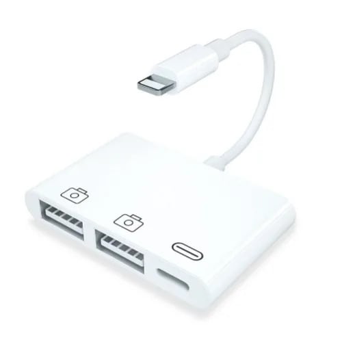 Lightning To Usb 3 Camera Reader Adapter 3 In 1 (iphone/ipad)