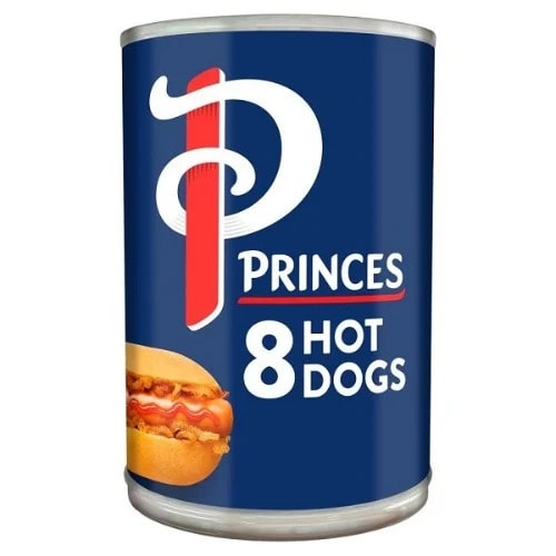 Princes Hot Dogs - 3 X 400g