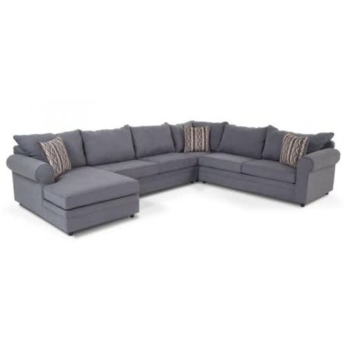 Pawafu Corner Unit Fabric Sofa