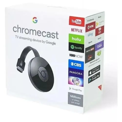 Chrome Google Chromecast 2nd Generation - Digital Hd Media Streamer