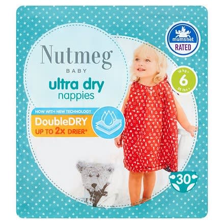 Ultra Dry Nappies -Size 6 -30Pieces