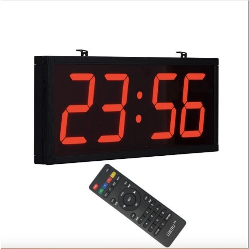 Digital Wall Clock With Remote Control Function