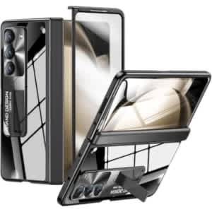 Xundd Shockproof Transparent Full Body Case For Samsung Fold 6 Black
