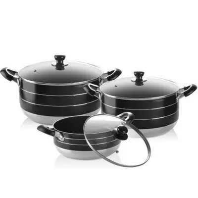 Nonstick Cookware Set - 6 Pieces
