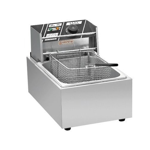 Avinas Av - 668y Electric Deep Fryer - 6.8L - 2800w - Silver