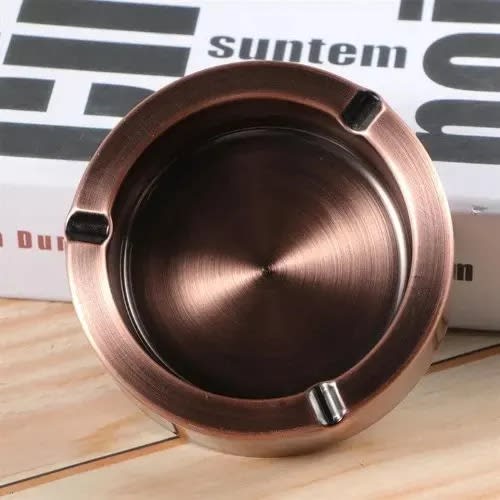 Round Metal Stainless Steel Ashtray