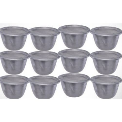 Moi-Moi Plate With Cover - 12 Piece Set