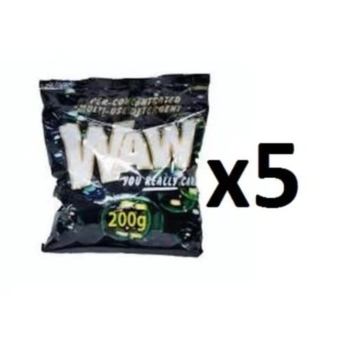 Waw Detergent - 200g x 5