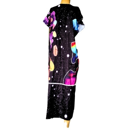 Multicolor Casual Maxi Dress