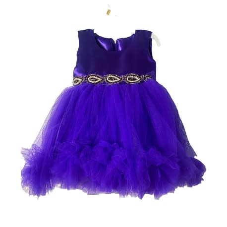 Baby Girl Ball Dress - Purple