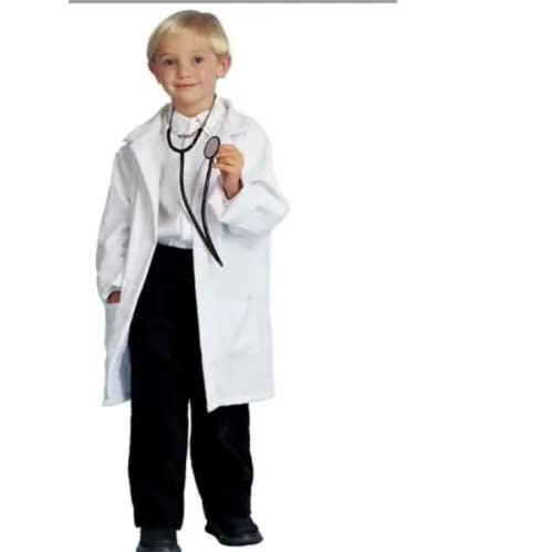 Kids Doctor Costume With Stethoscope