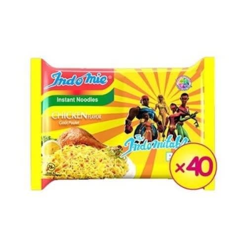 Indomie Chicken Noodles - 1 Carton -70g -40 pieces
