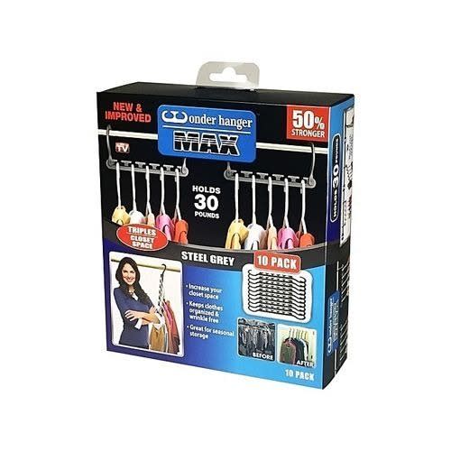 Fold-able Wardrobe Cloth Wonder Hanger Max