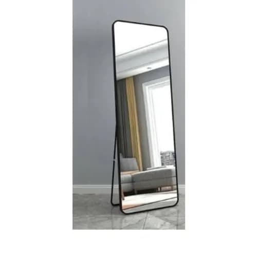 Standing Or Wall Mounted Dressing Mirror - Black Frame