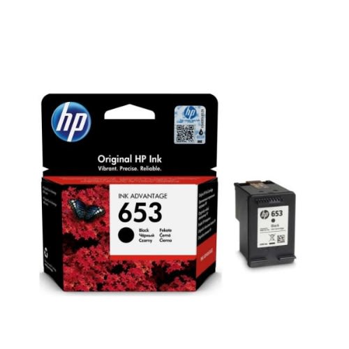 Hp 653 Black Original Ink Advantage Cartridge - (3ym75ae)