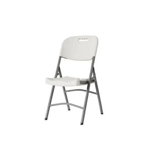 Plastic Folding Chair - White
