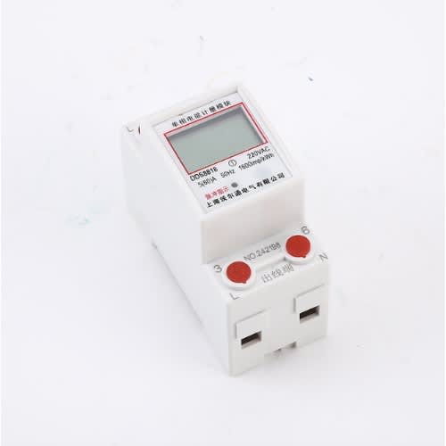 80a Digital Electric Energy Meter - Single Phase Din Rail