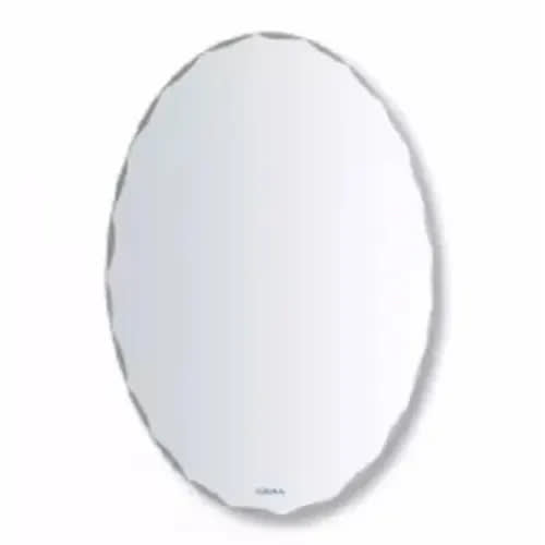 Plain Frameless Bathroom Mirror With Wall Fixing - 60x45cm