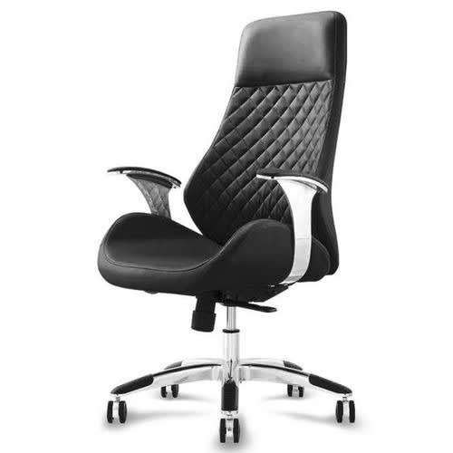 Executive Office Leather Chair - Black