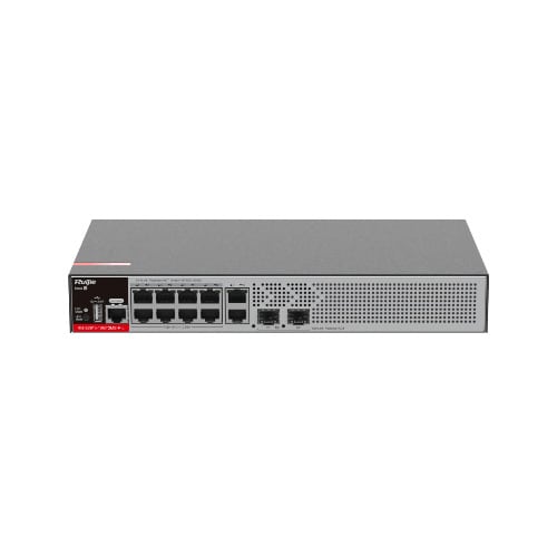 10-port Gigabit Layer 2+ Managed Poe+ Switch With Two 2.5ge Up - Ruijie Rg-s2915-10gt2ms-p-l