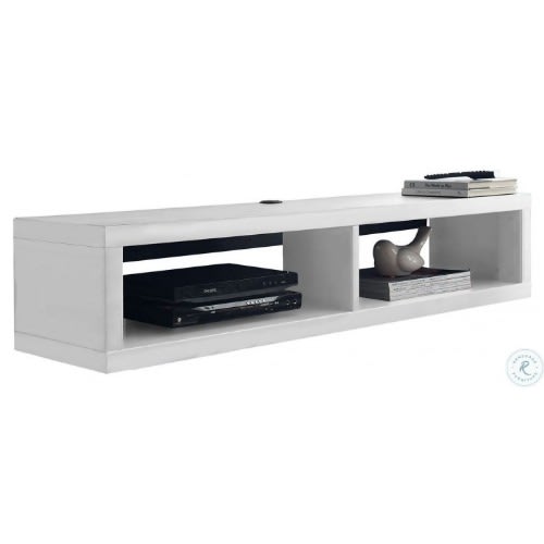 White Validia Tv Entertainment Stand/ Shelf