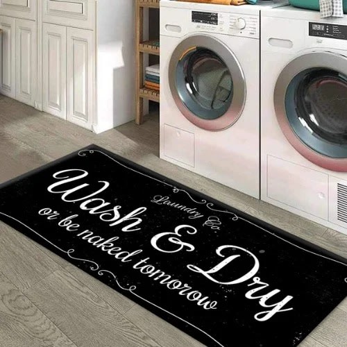 Zagiman Laundry Room Rug Runner Mats - Single