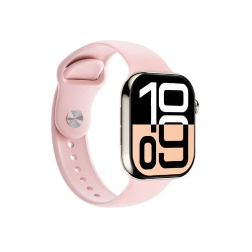 Green Lion Ultimate 10 42mm Smart Watch With Voice Assistant / Bluetooth Calling - Pink
