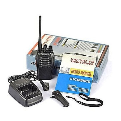 BF-888S Two Way Radio UHF 400-470MHz Radio Frequency 2 Way Walkie Talkies