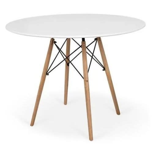 Round Wooden Bar Table