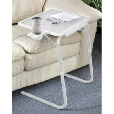 Adjustable Table Mate With Cup Holder
