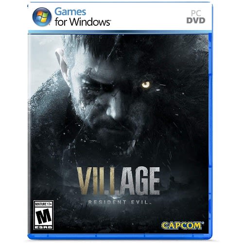 Resident Evil Village PC Game DVD Disks + Free Gift
