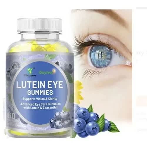 Lutein Eye Gummies With Zeaxanthin Dietary Supplements- 60 Gummies